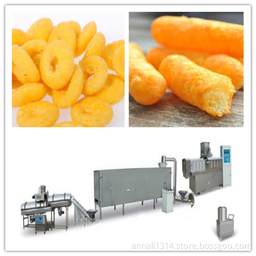 factory price puffed sanck production line